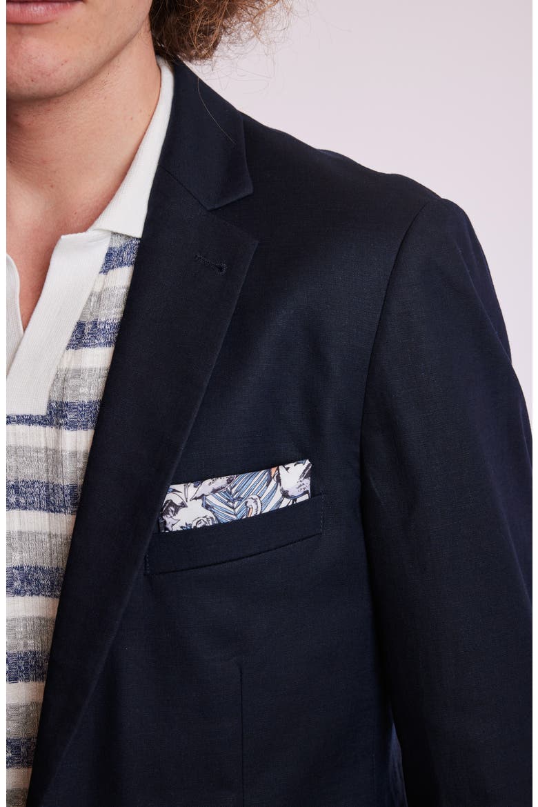 Dover Slim Fit Sport Coat, Alternate, color, NAVY LINEN