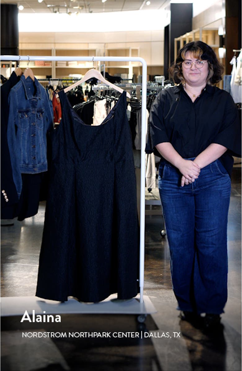 Estella Jacquard Midi Dress, sales video thumbnail