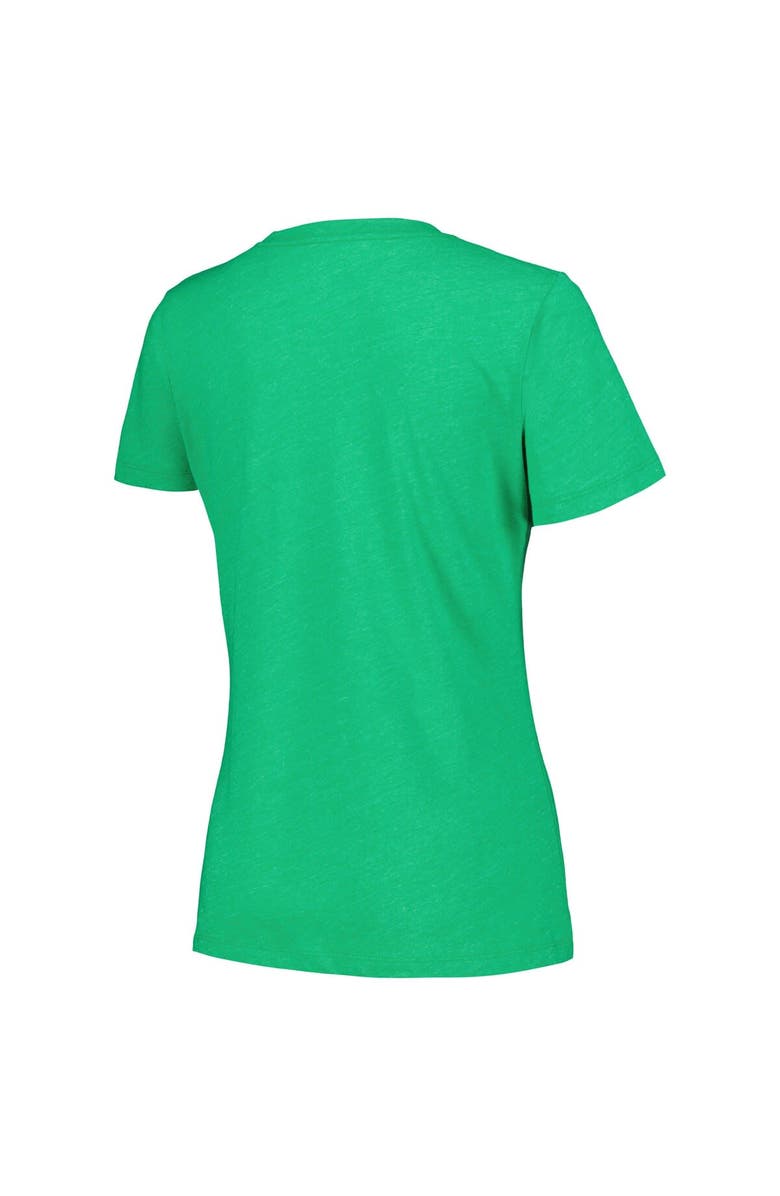 LEAGUE COLLEGIATE WEAR Women's League Collegiate Wear Green Notre Dame Fighting Irish x Guinness Arch Tri-Blend T-Shirt, Alternate, color, 