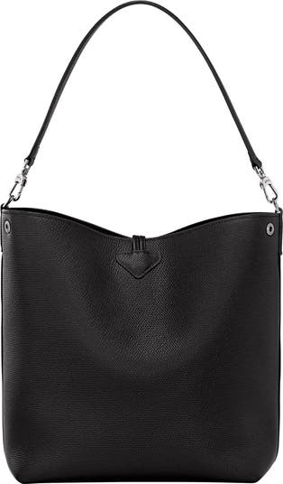【関税&送料込】Longchamp S Le Roseau Hobo Bag In Root Colou Le Roseau M Hobo bag Root - Leather | Longchamp US