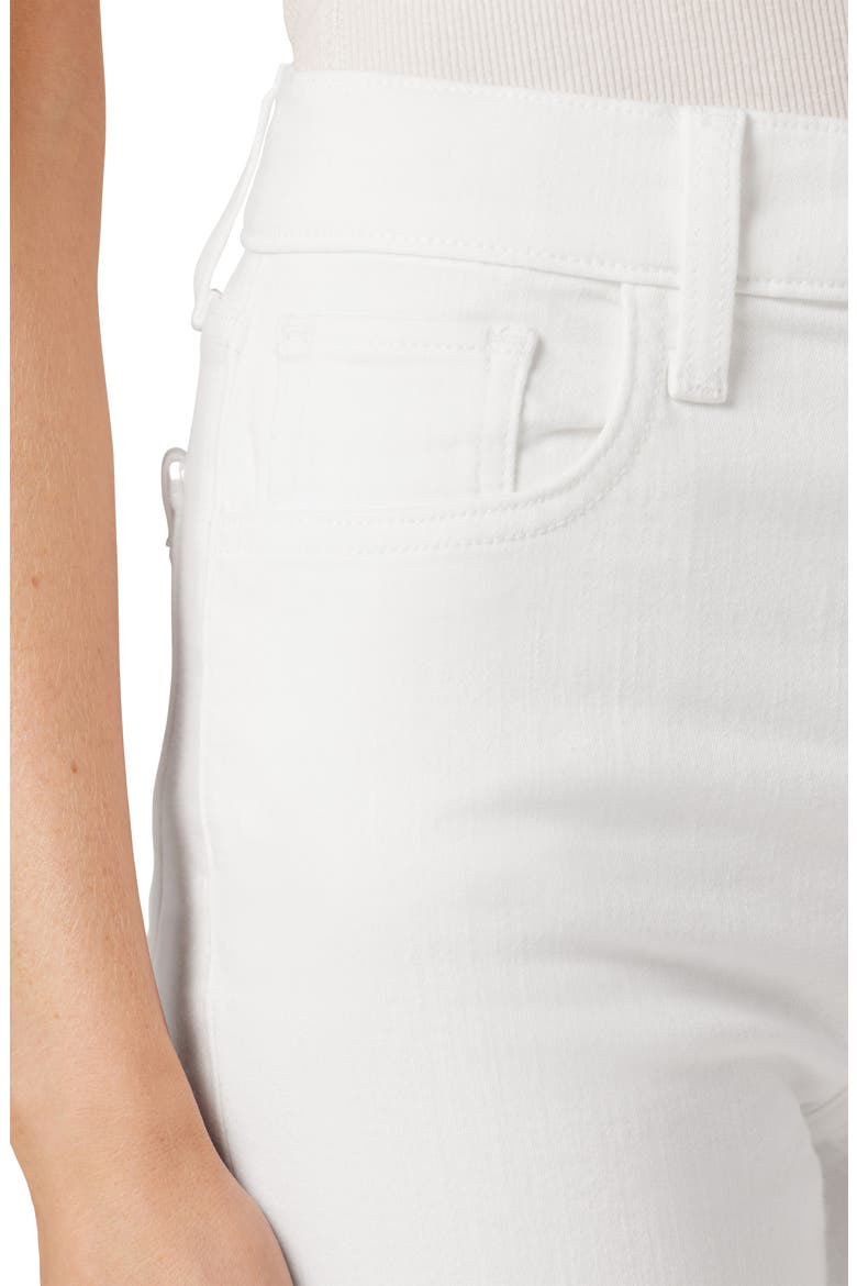 The Callie High Waist Ankle Bootcut Jeans, Alternate, color, WHITE