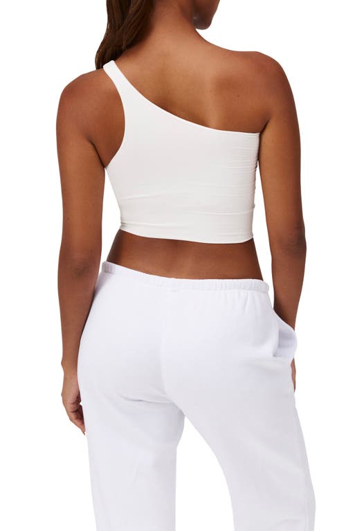 NOODY NOODY SEAMLESS BODY SMOOTH ONE SHOULDER TOP 