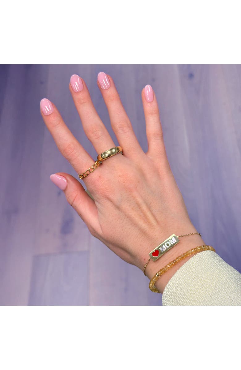 The Lovery Fine Jewelry Gold Dome Ring, Alternate, color, Yellow Gold