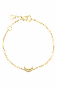 EFFY Diamond Moon Charm Bracelet