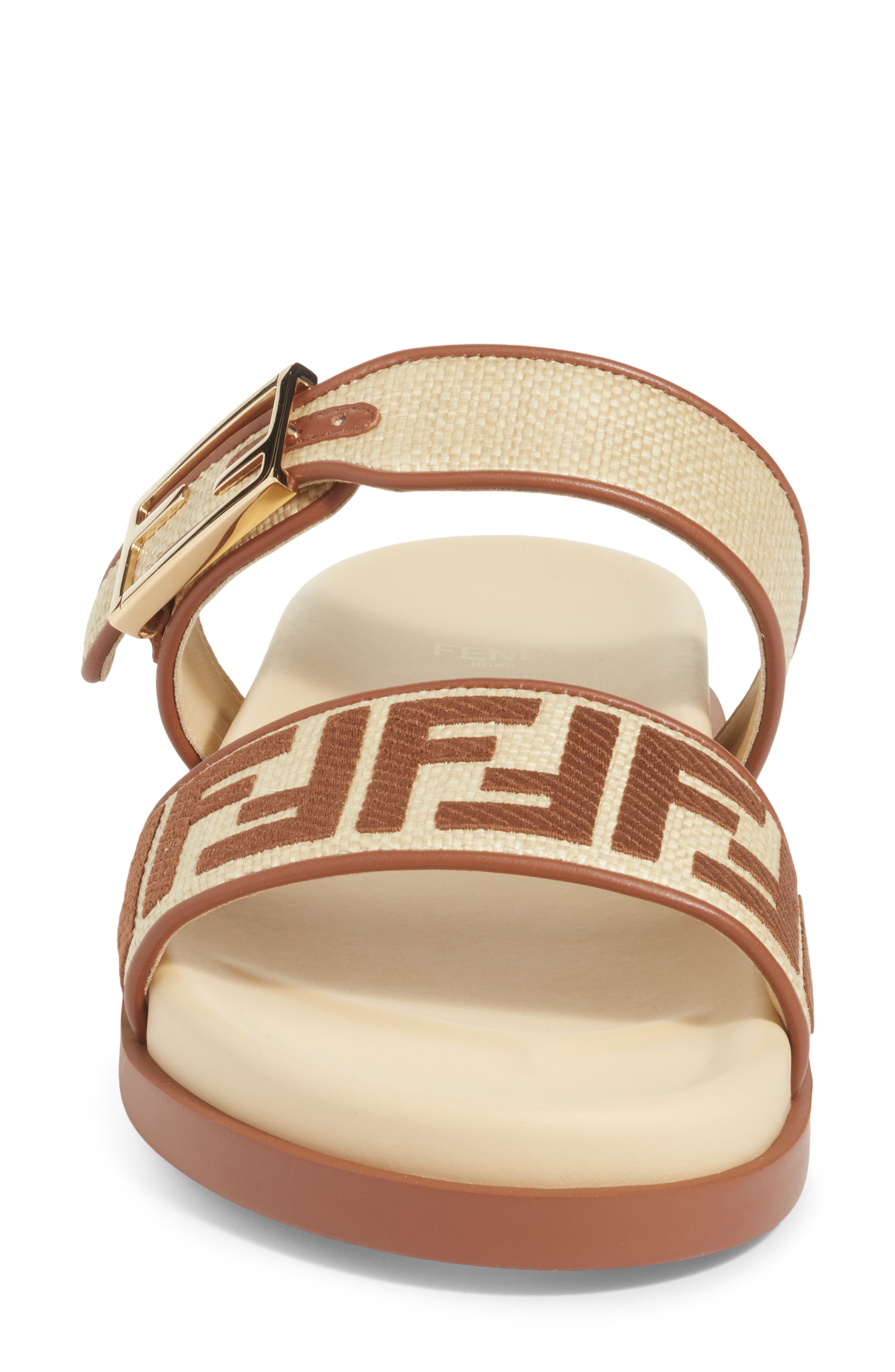 Feel Slide Sandal, Alternate, color, BROWN