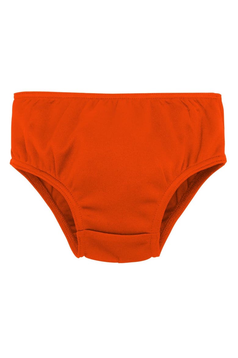 Girls Toddler Orange Denver Broncos Cheer Captain Dress with Bloomers, Alternate, color, Orange