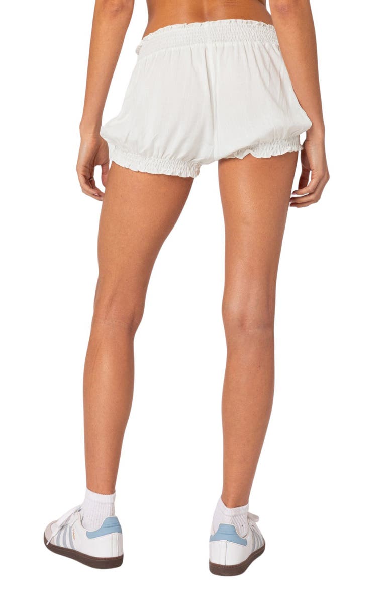 EDIKTED Adelaide Shorts, Alternate, color, White