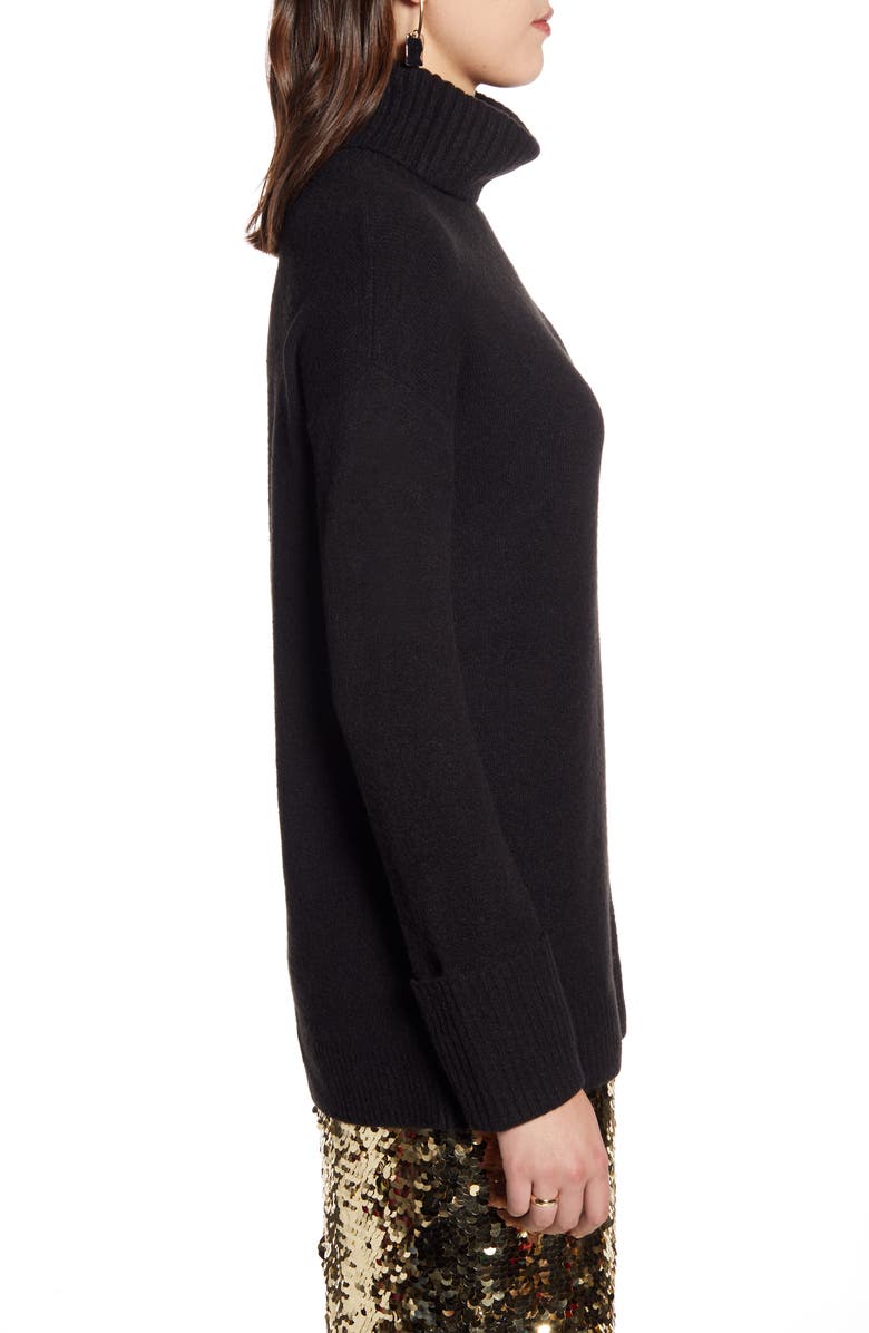 Halogen<sup>®</sup> Turtleneck Sweater, Alternate, color,