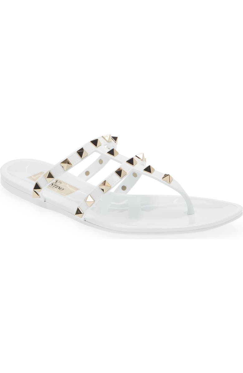 Valentino Garavani Rockstud Jelly Sandal, Main, color,