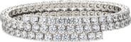 Nadri Cubic Zirconia Coil Bracelet