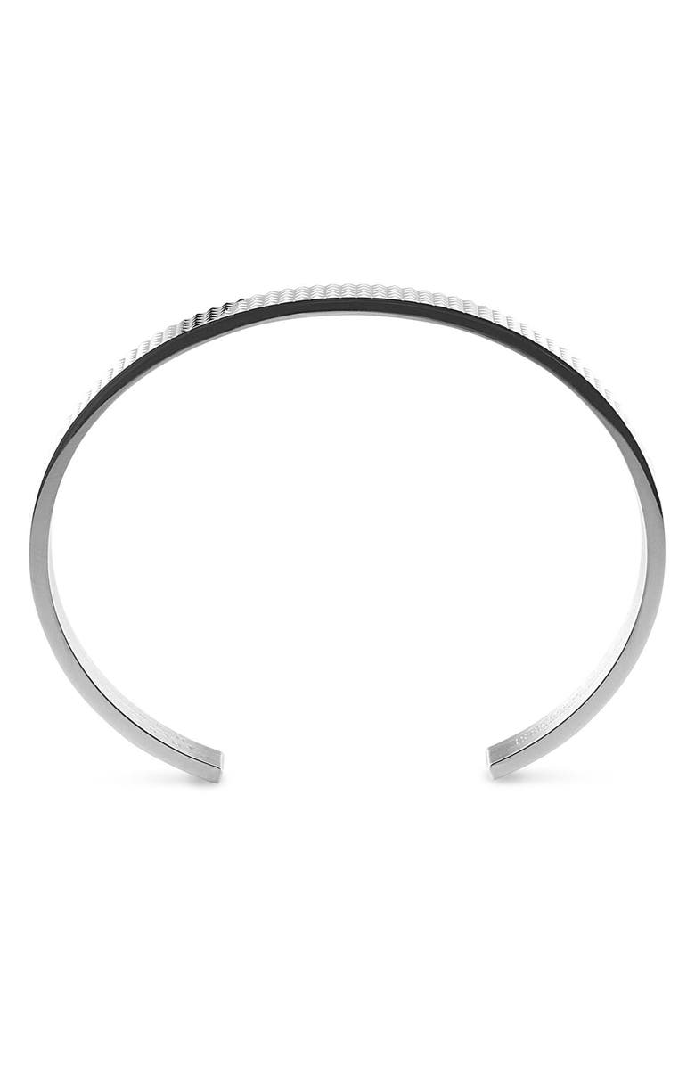 le gramme Men's 23G Sterling Silver Cuff Bracelet, Alternate, color, 