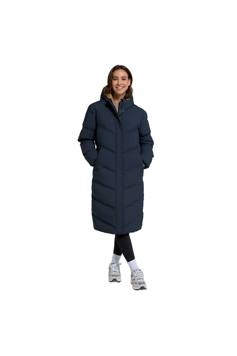 Cocoon Borg Lined Padded Jacket, Main, color, Navy