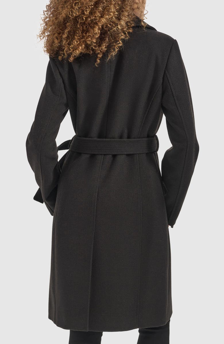 Kenneth Cole Belted Coat, Alternate, color,