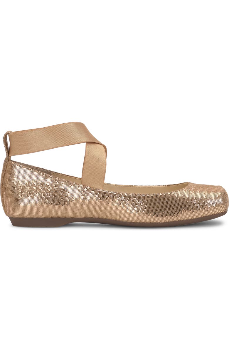 Jessica Simpson 'Mandalaye' Leather Flat, Alternate, color, Copper