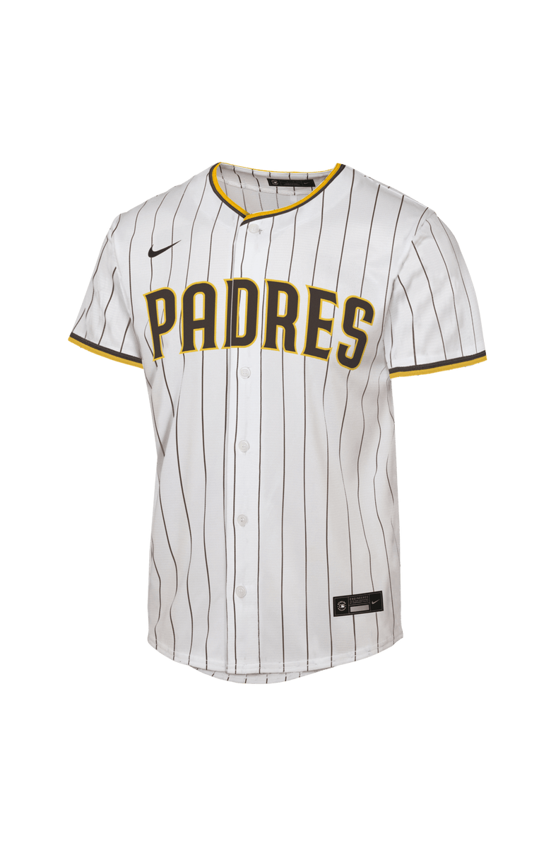 Nike Youth Nike Jackson Merrill White San Diego Padres Home Replica Jersey, Alternate, color, White