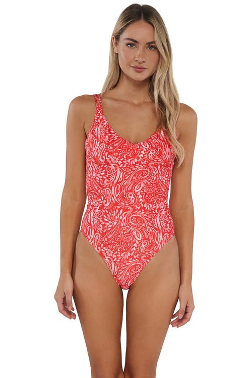 SUNSETS SUNSETS VERONICA ONE PIECE SWIMSUIT