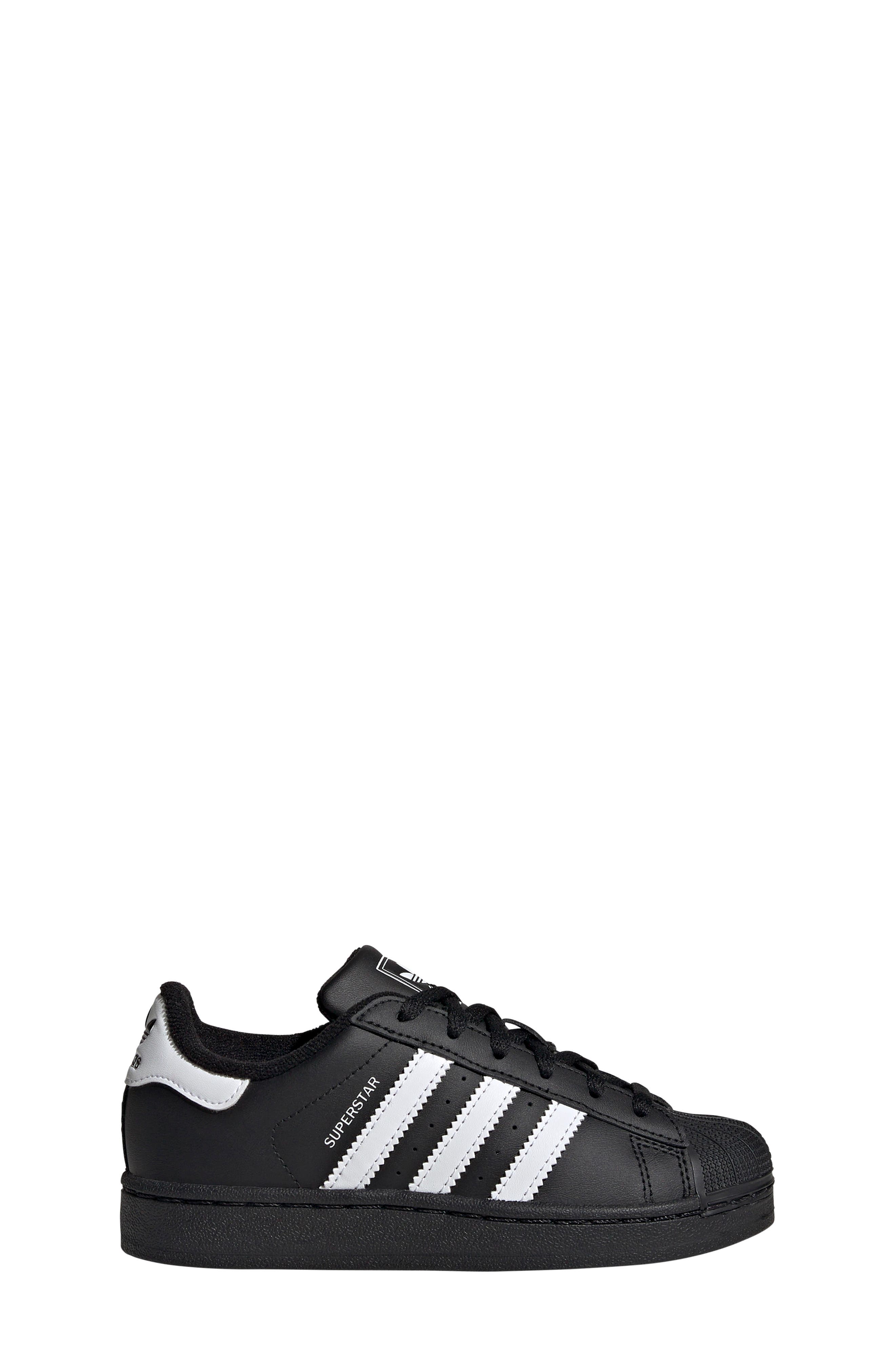 Kids' Superstar II Sneaker, Alternate, color, BLACK/ WHITE/ BLACK