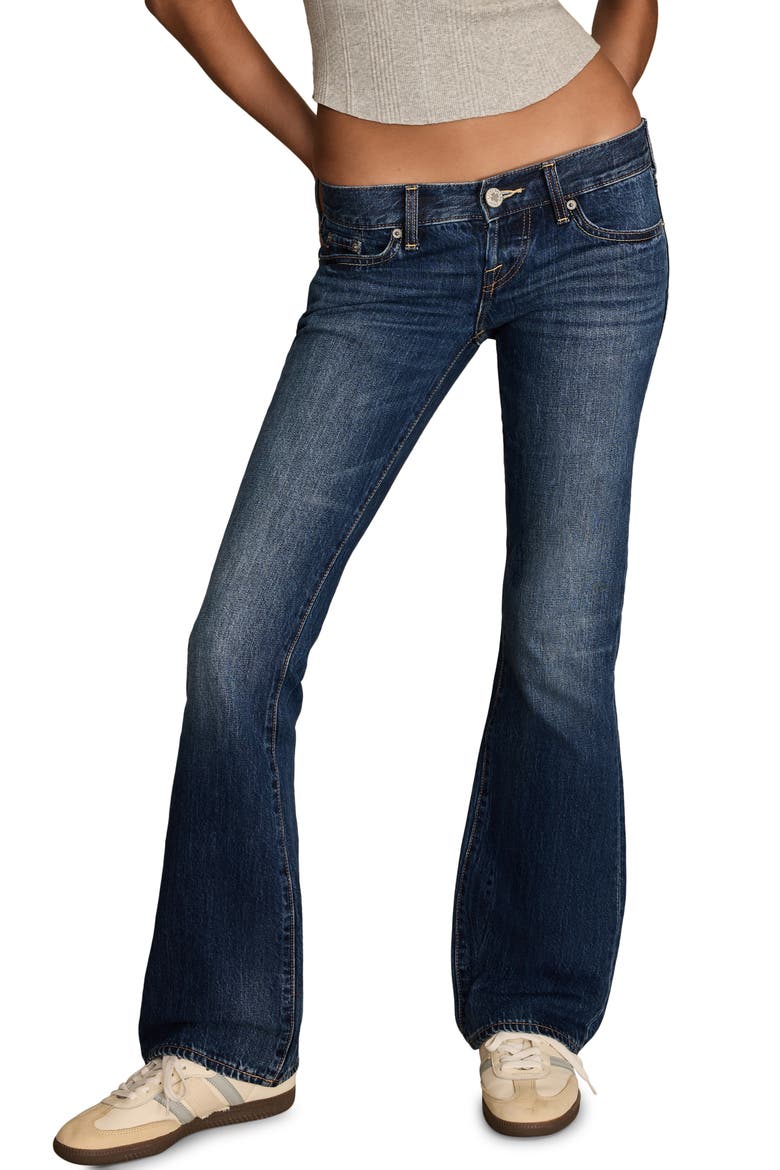 Addison Ultra Low Rise Flare Jeans, Main, color, HIDDEN