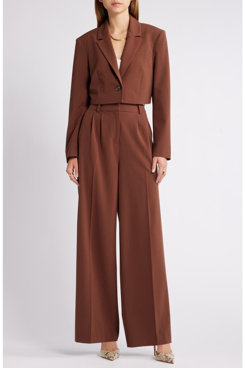Crop Blazer, Alternate, color, BROWN SOIL