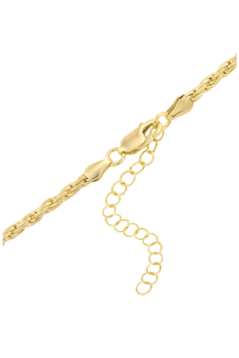 Dolce Sole Twisted Rope Chain Necklace, Alternate, color, GOLD