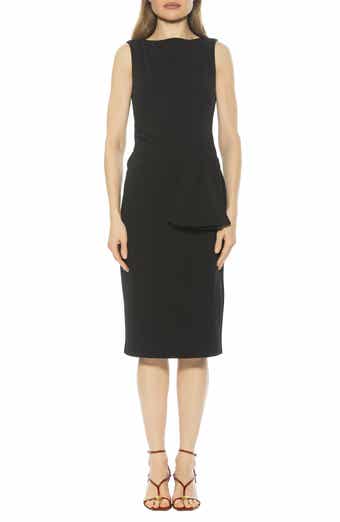 Alexia Admor Tie Detail Sleeveless Sheath Dress
