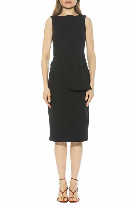Alexia Admor Tie Detail Sleeveless Sheath Dress