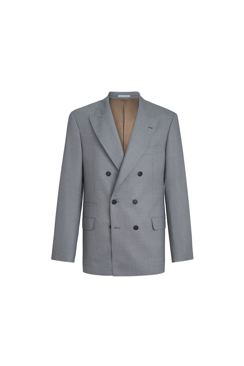 Hopsack blazer, Alternate, color, Grey