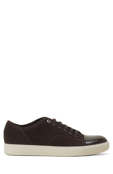 Dbb1 Patent Leather And Suede Sneakers