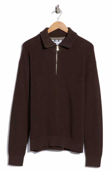 True Long Sleeve Quarter-Zip Sweater