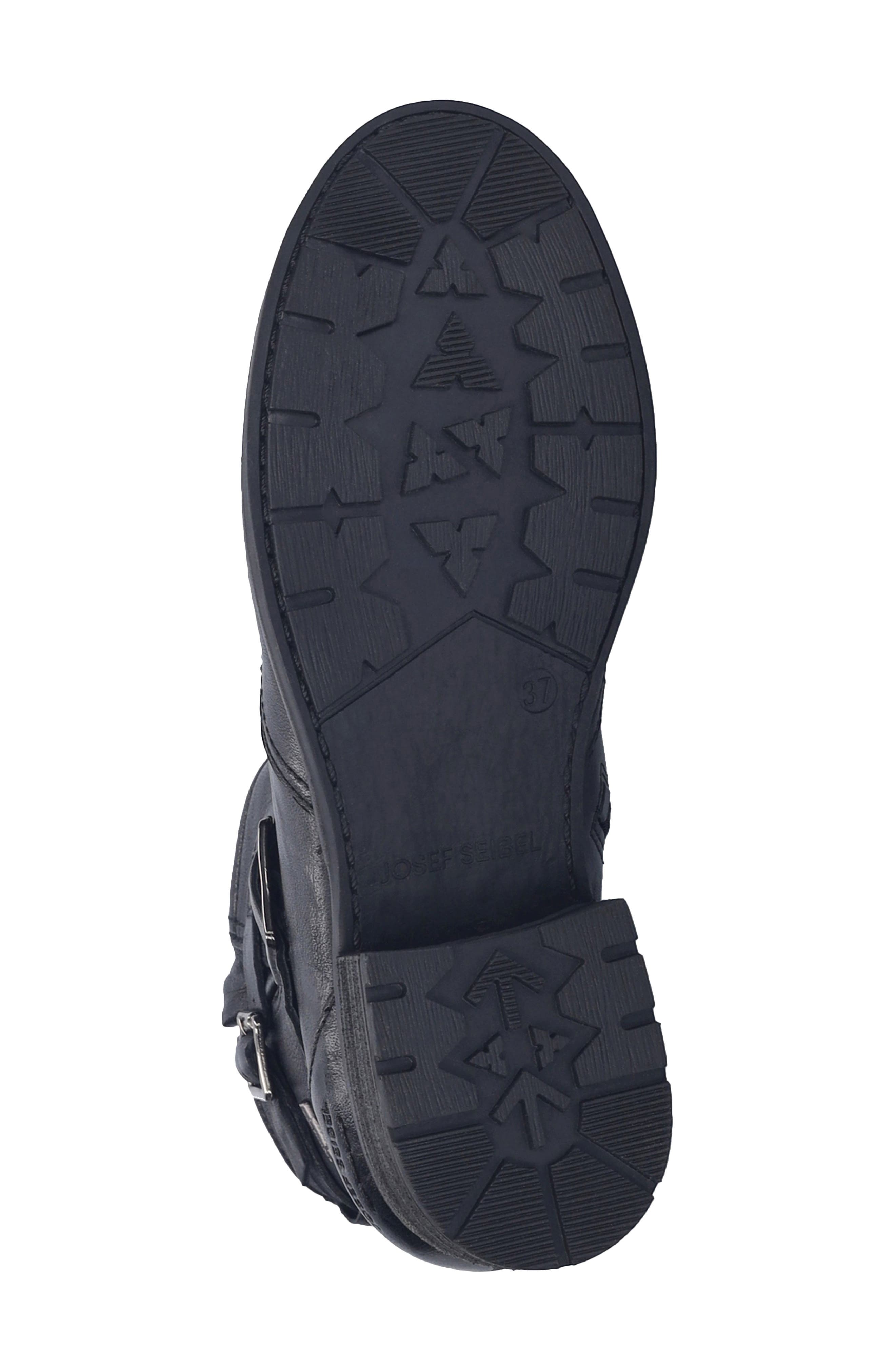 Josef Seibel Kate 51 Moto Bootie, Alternate, color, Black