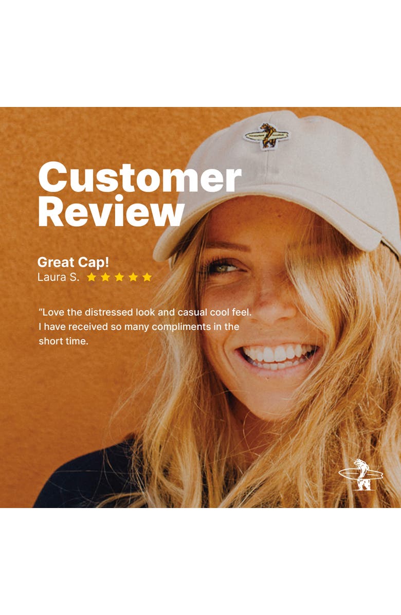 Everyday California Dad Hat Baseball Cap, Alternate, color, Black