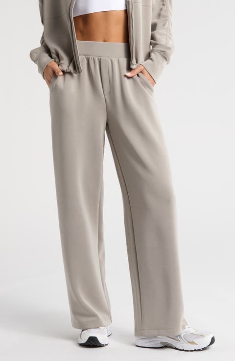 Women's Grey Straight-Leg Pants | Nordstrom