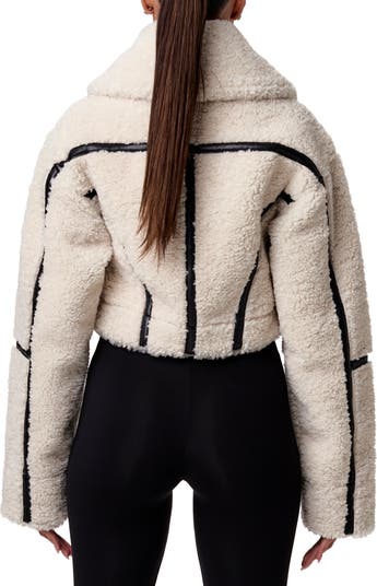 Reversible Faux Shearling Jacket