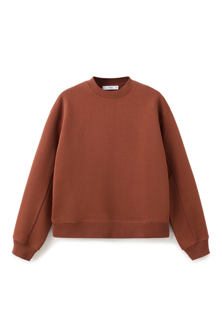 Cotton Sweatshirt, Alternate, color, RUSSET