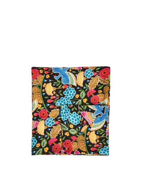 Large Tablecloth (180X350) Colombo Black Multicolor