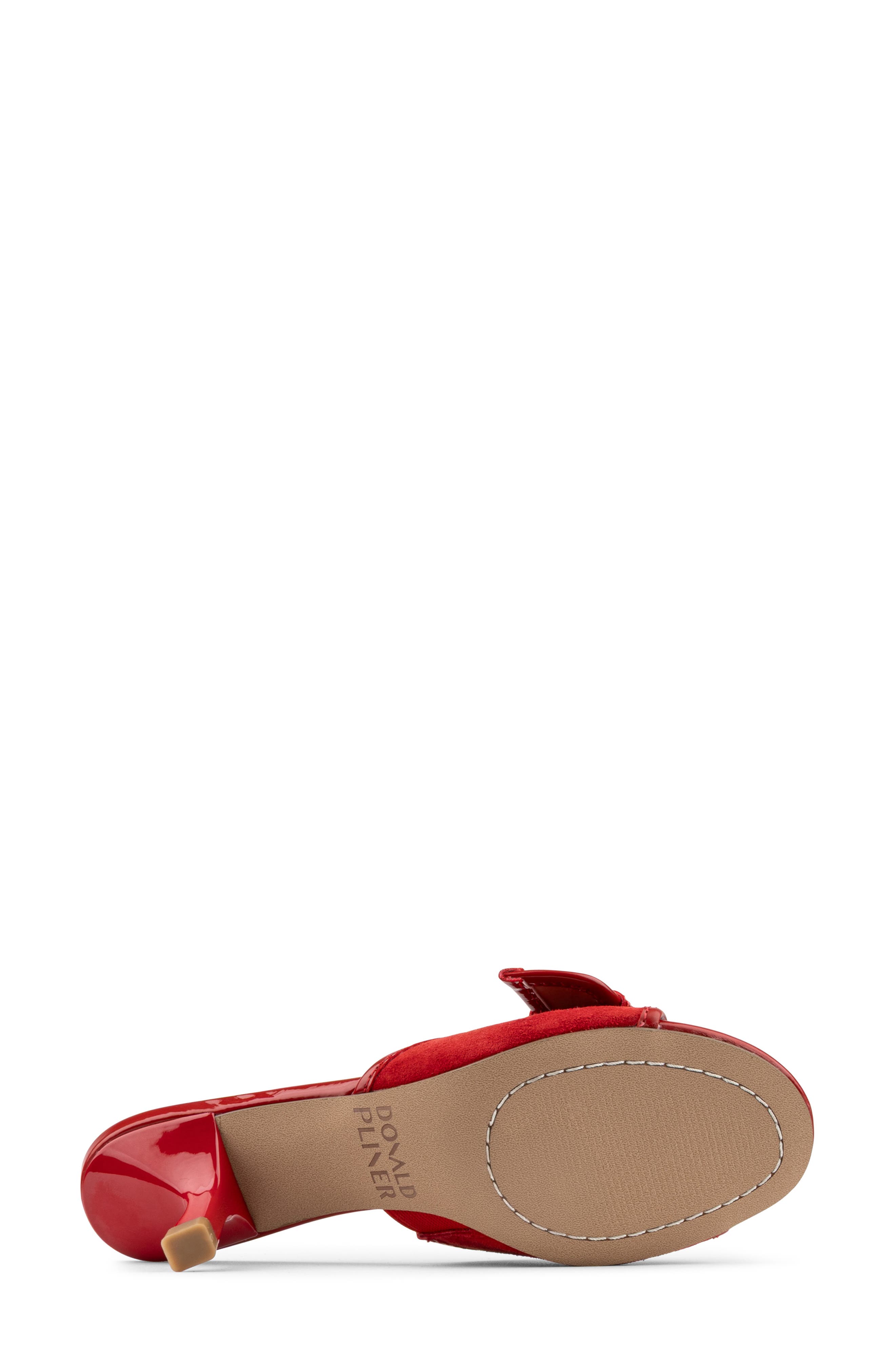 Donald Pliner Buckle Mule, Alternate, color, Tomato