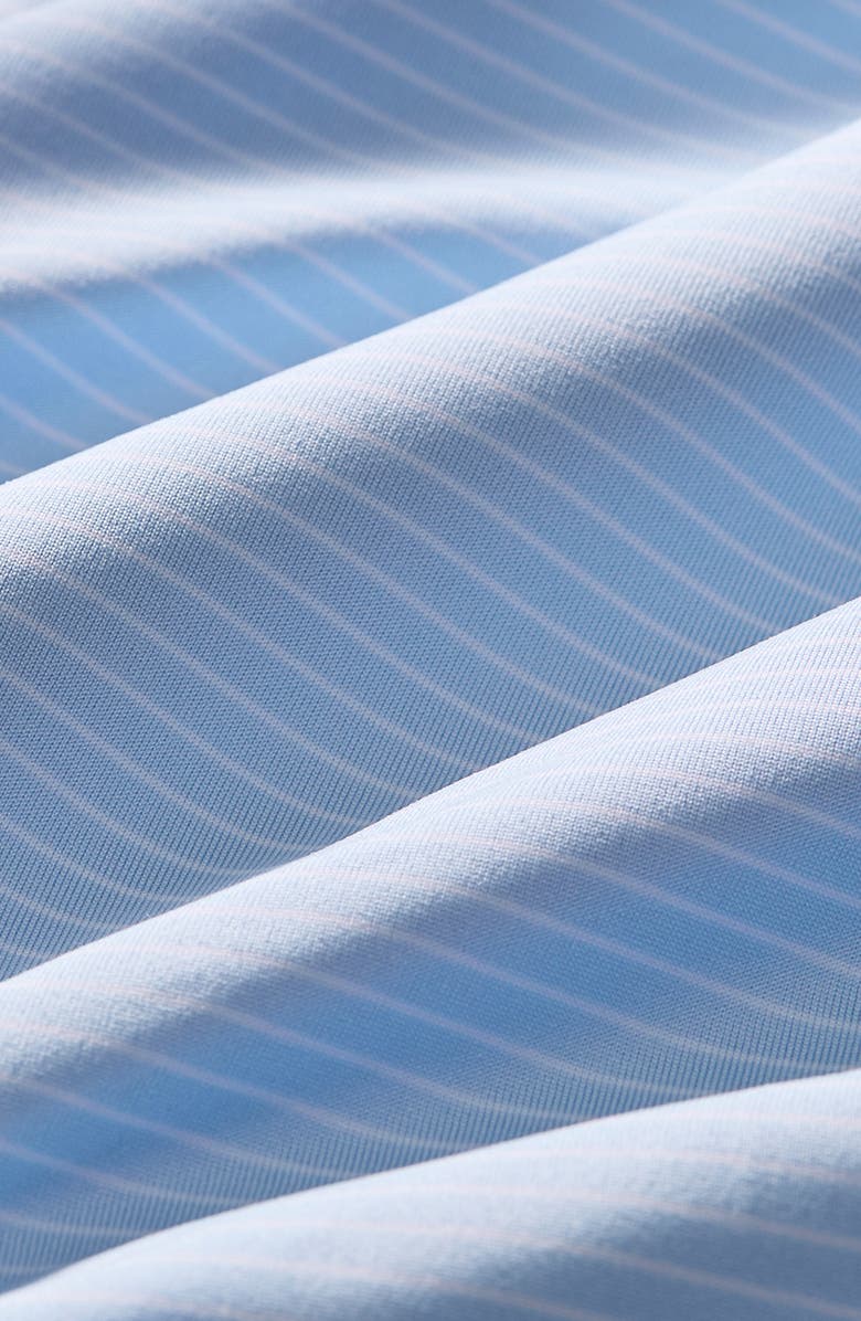 Mizzen+Main Versa Trim Fit Performance Golf Polo, Alternate, color, Cloud Blue Alternating Stripe