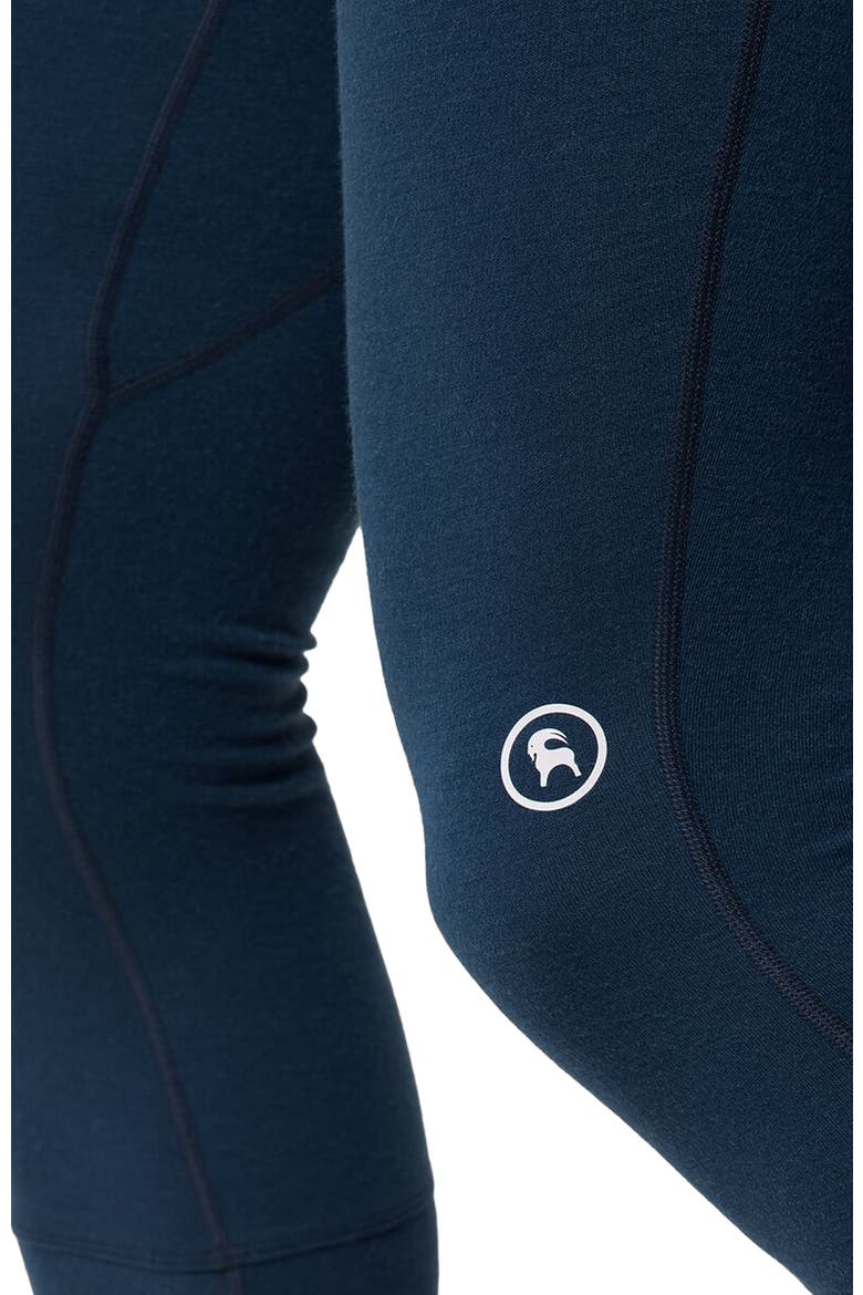 Cedars Rws Merino Mid-Wt Baselayer 3/4 Bottom - Men's, Alternate, color, Midnight Blue