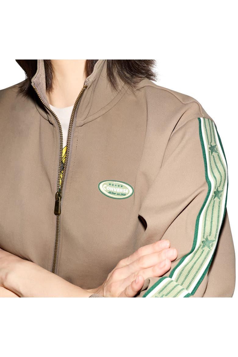 Track Sweatshirt, Alternate, color, Taupe