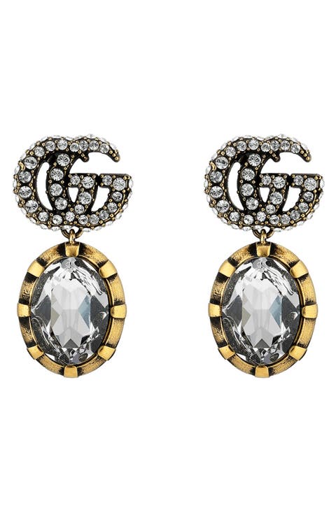 GG Running Drop Earrings