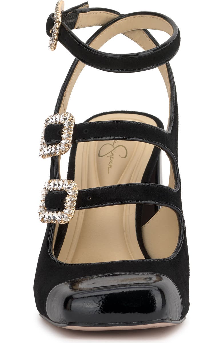 Jessica Simpson Lymen Ankle Strap Cap Toe Pump, Alternate, color,