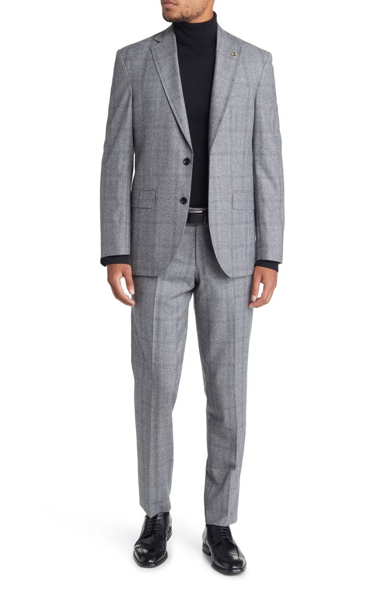 Ted Baker London Karl Soft Constructed Wool Suit, Main, color, 