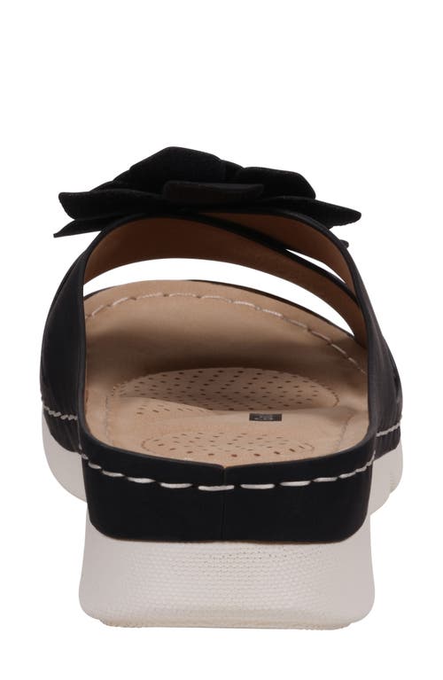 Gc Shoes Claire Comfort Slide Sandal In Black