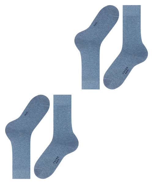 Falke Happy 2-pack Cotton Socks In Multi