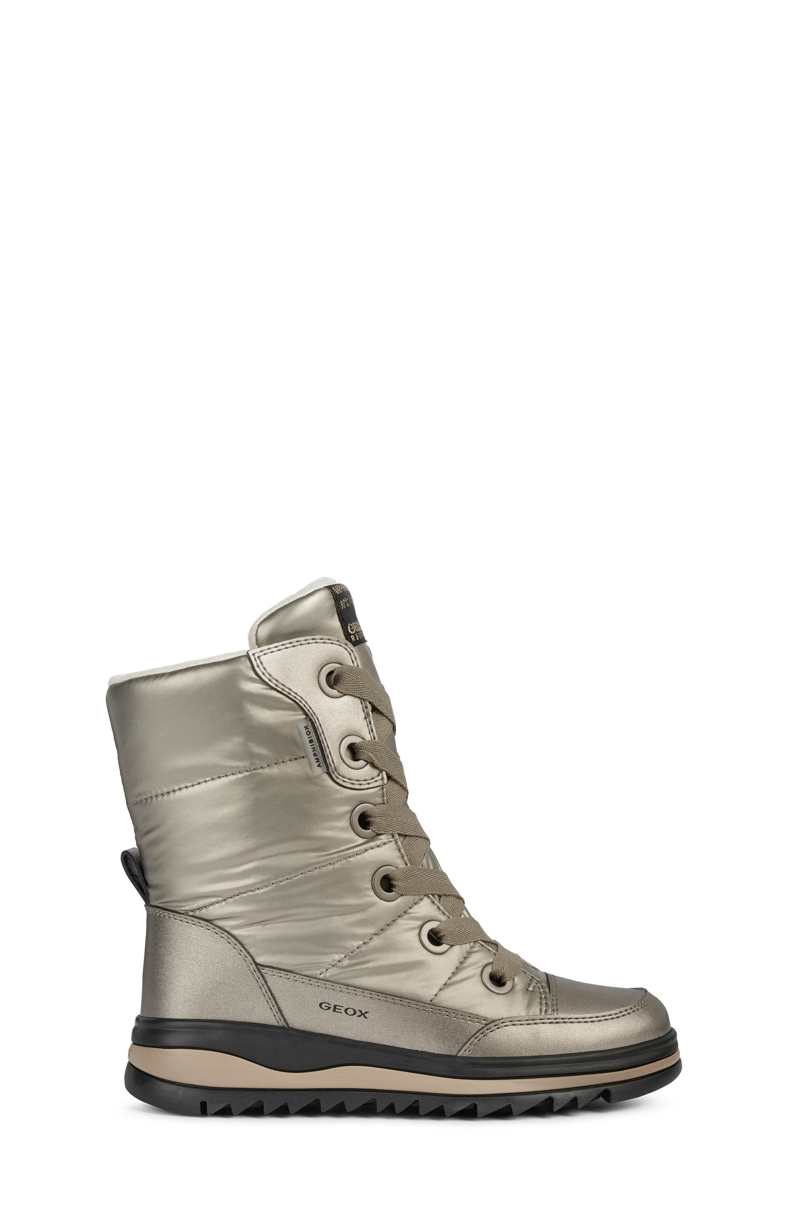 Geox Adelhide 2 ABX Waterproof Faux Fur Lined Boot, Alternate, color, 