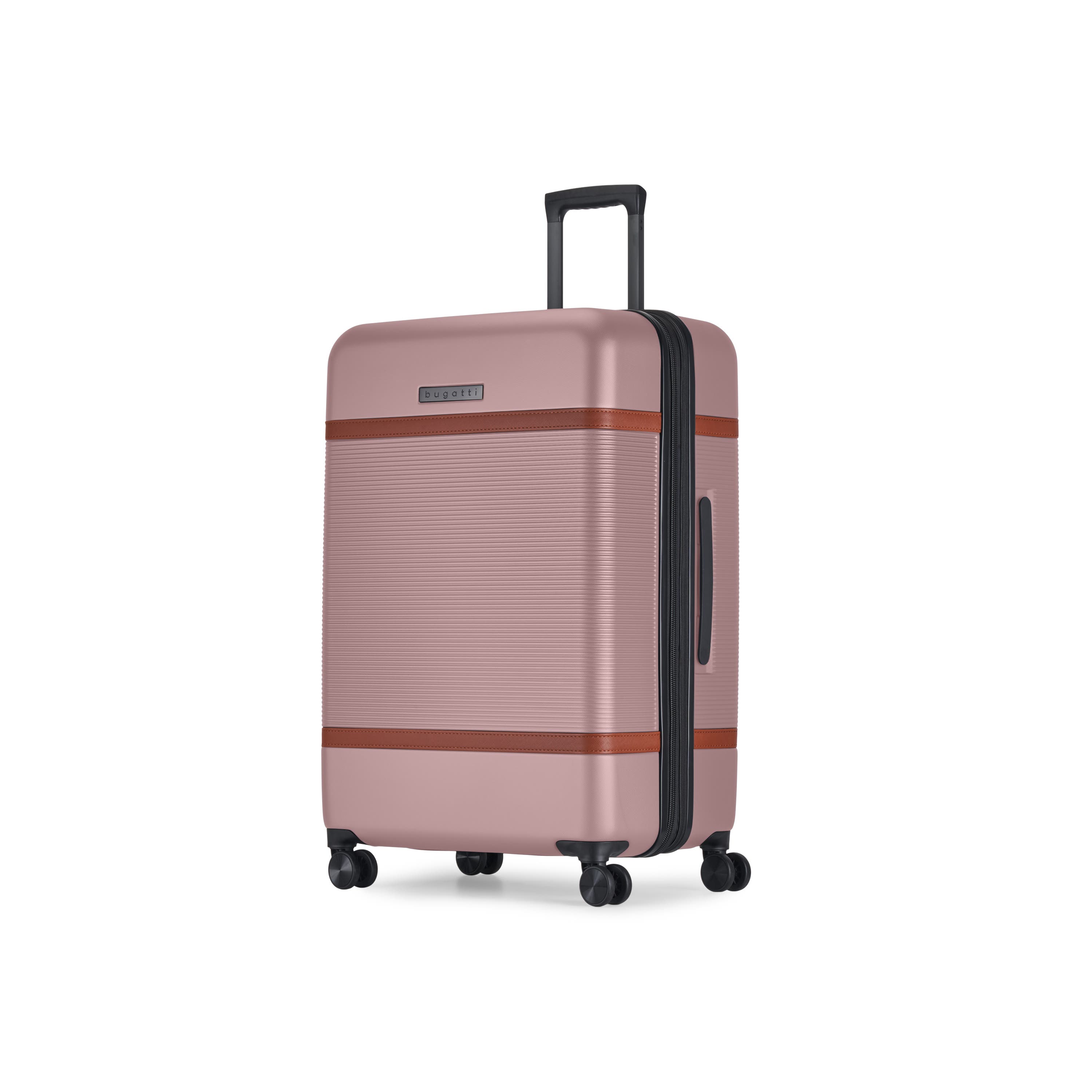 bugatti Wellington 3 Piece Hardside Luggage Set with TSA Lock, Alternate, color, Woodrose