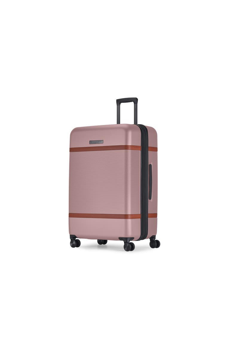 Wellington 3 Piece Hardside Luggage Set with TSA Lock, Alternate, color, Woodrose