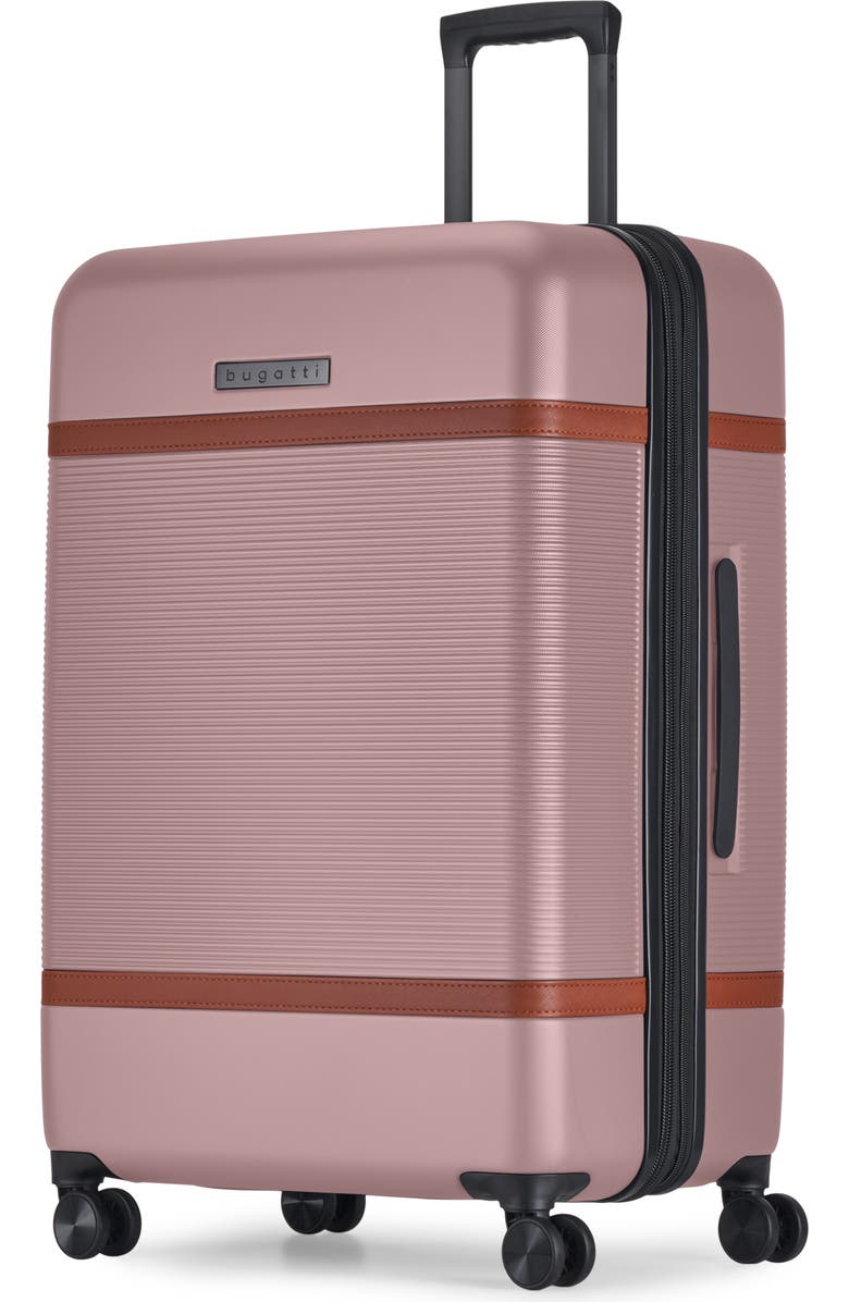 bugatti Wellington 3 Piece Hardside Luggage Set with TSA Lock, Alternate, color, Woodrose
