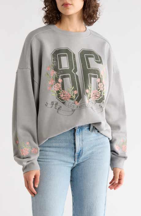 Vinyl Icons 86 Floral Graphic Sweatshirt
