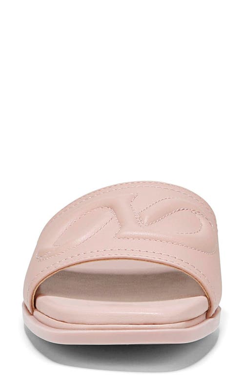 Naturalizer Genevieve Slide Sandal In Cameo Blush Pink